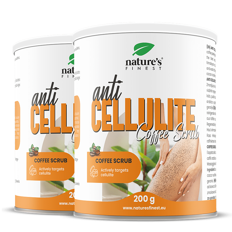 Anti Cellulite Coffee Scrub 1+1 FREE