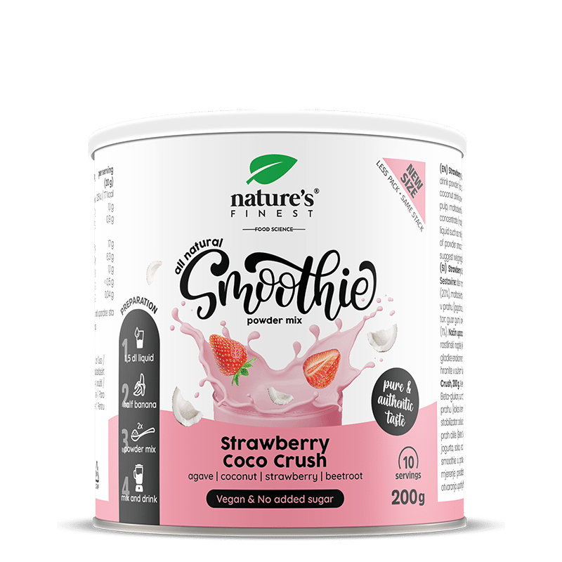Smoothie Pulber Mix – Strawberry Coco Crush