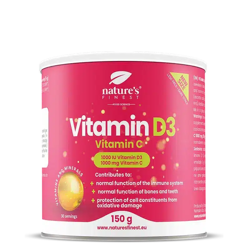 Vitamiin D3 + Vitamiin C