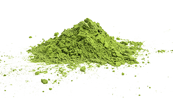 Matcha rohelise tee lehed pulbrina
